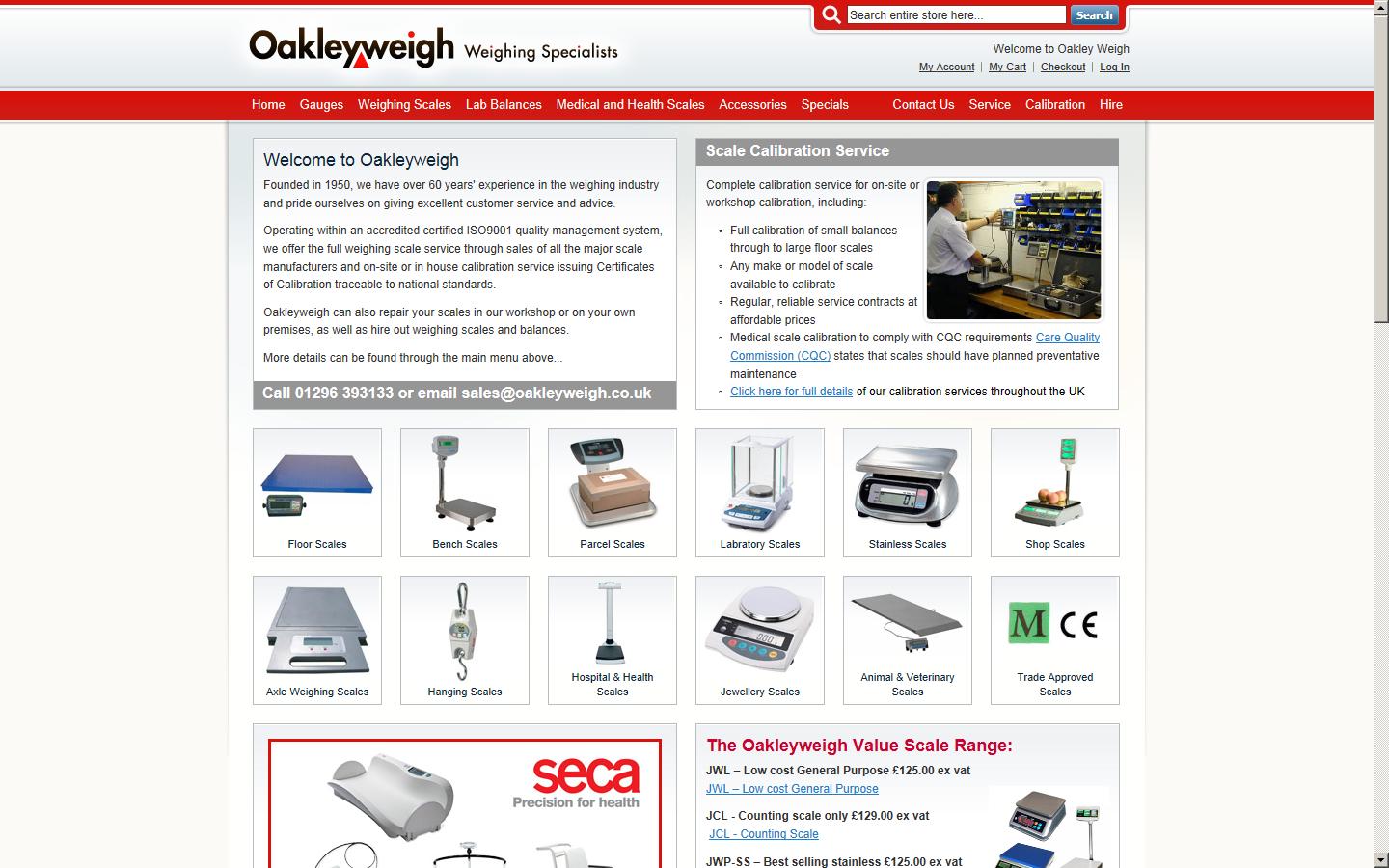 EH Oakley & Co Ltd Website