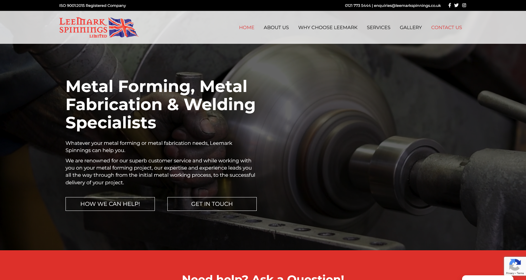 Leemark Spinnings Ltd  Website