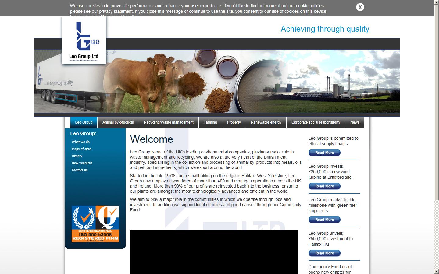 Leo Group Ltd Website