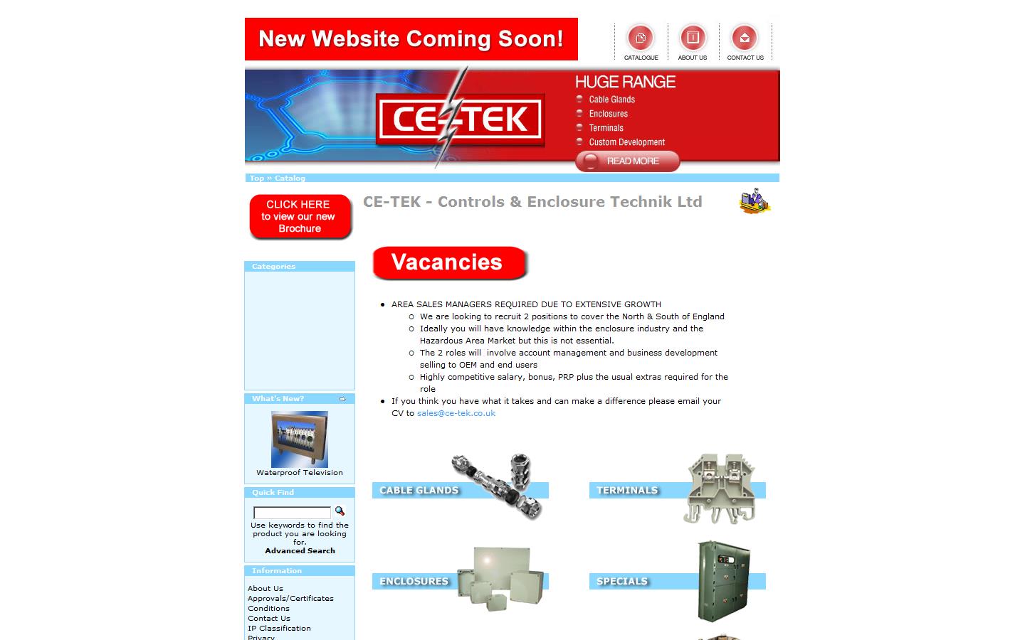 CE-TEK Website