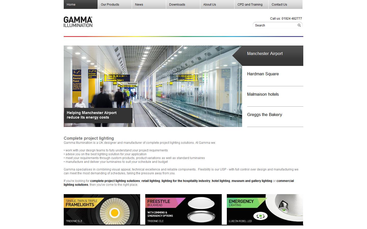 Gamma Illumination Website