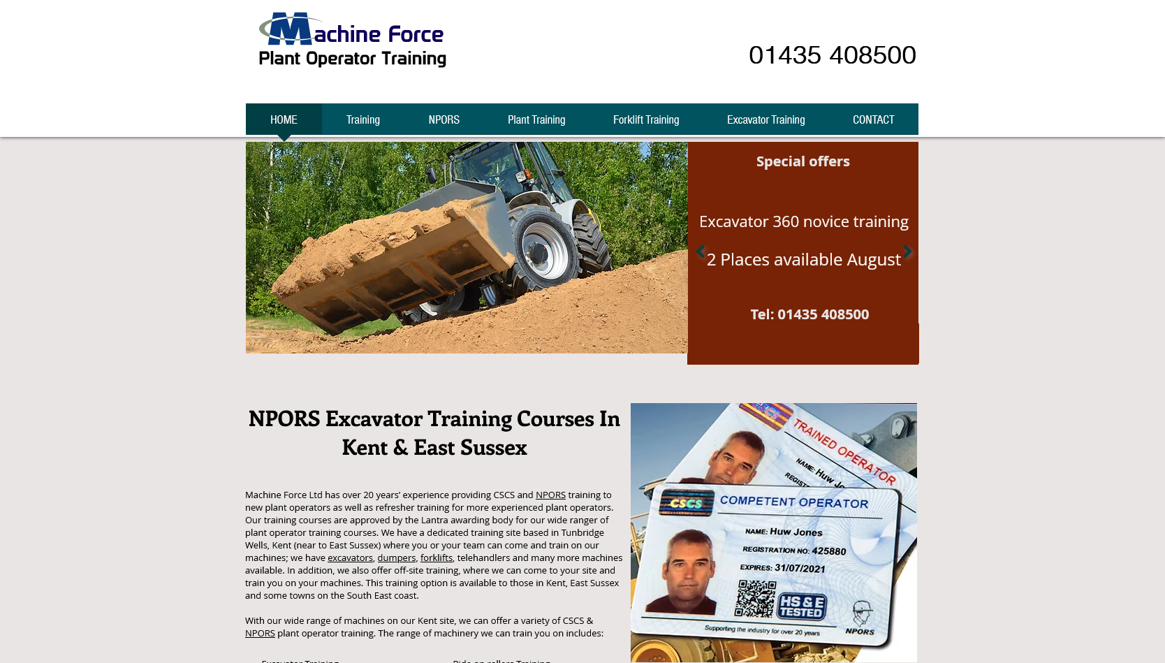 Machine Force Ltd Website