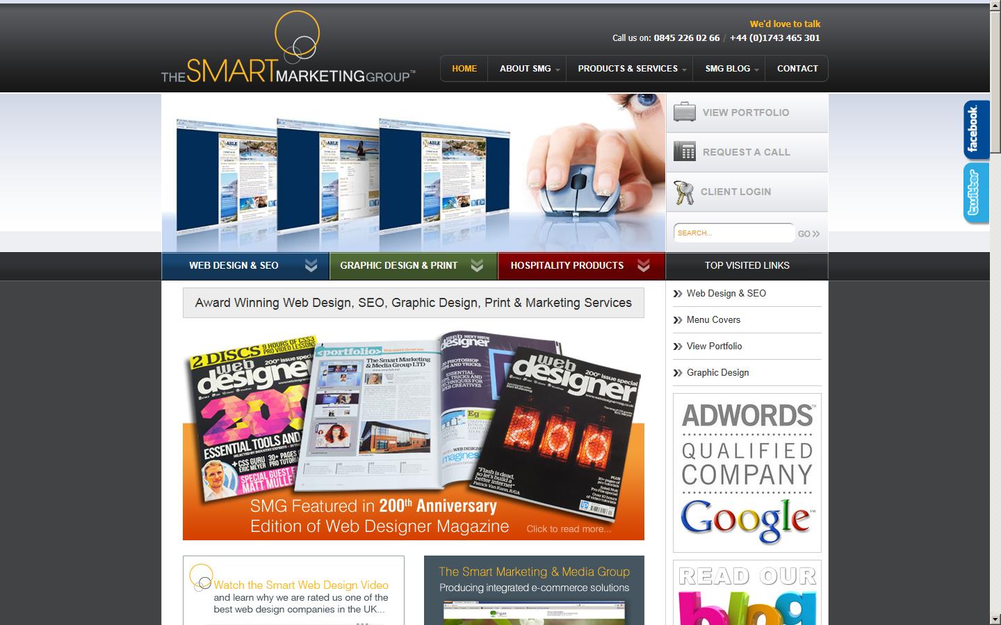 The Smart Marketing Group Website