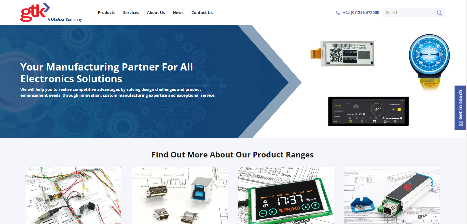 GTK UK Ltd Website