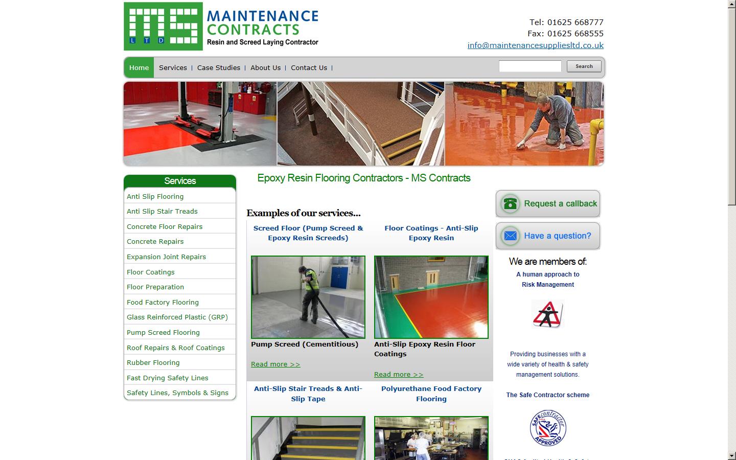 Maintenance Supplies Ltd Website