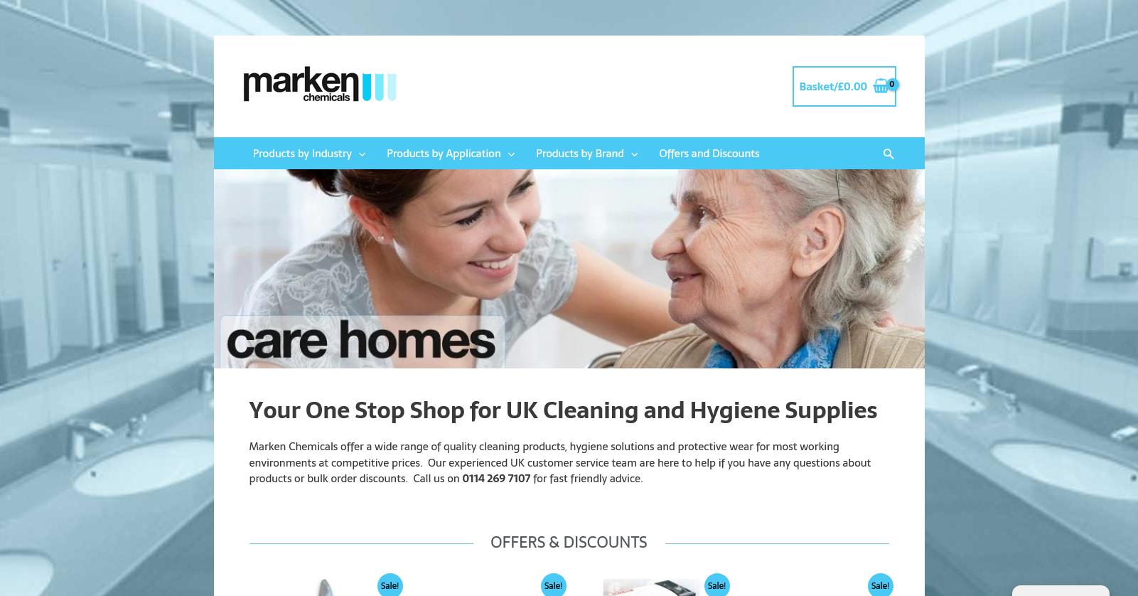 Marken Chemicals Ltd Website