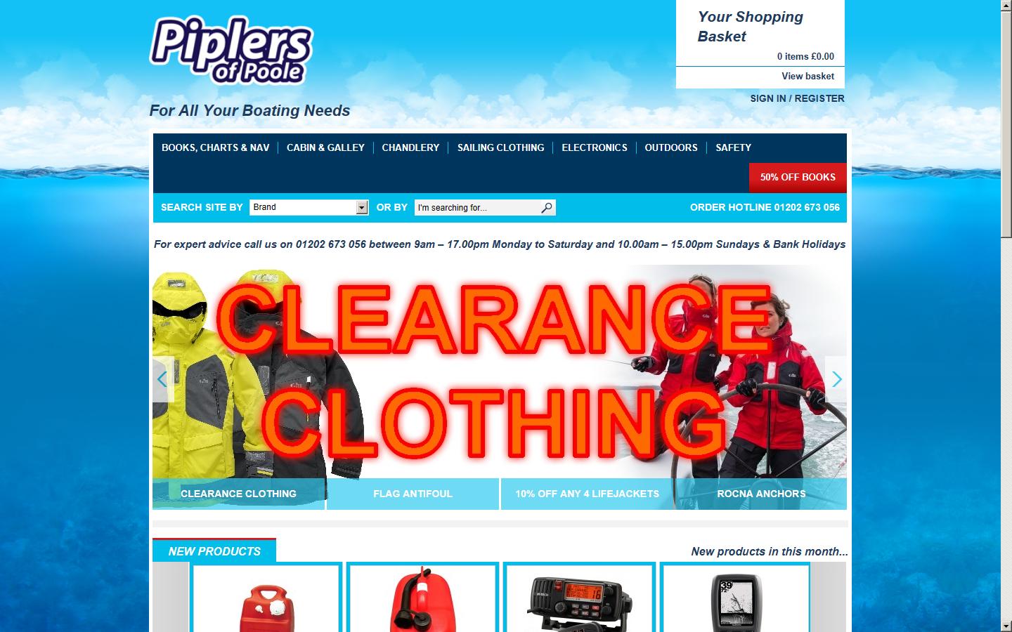 Stourway Limited (Piplers of Poole) Website