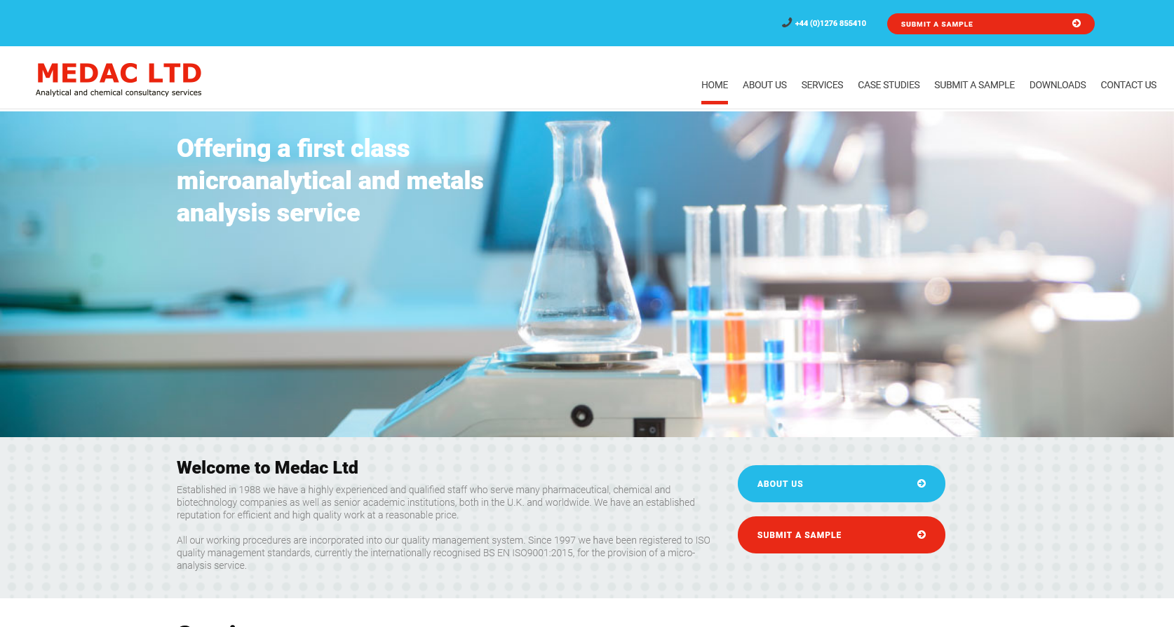 Medac Ltd Website