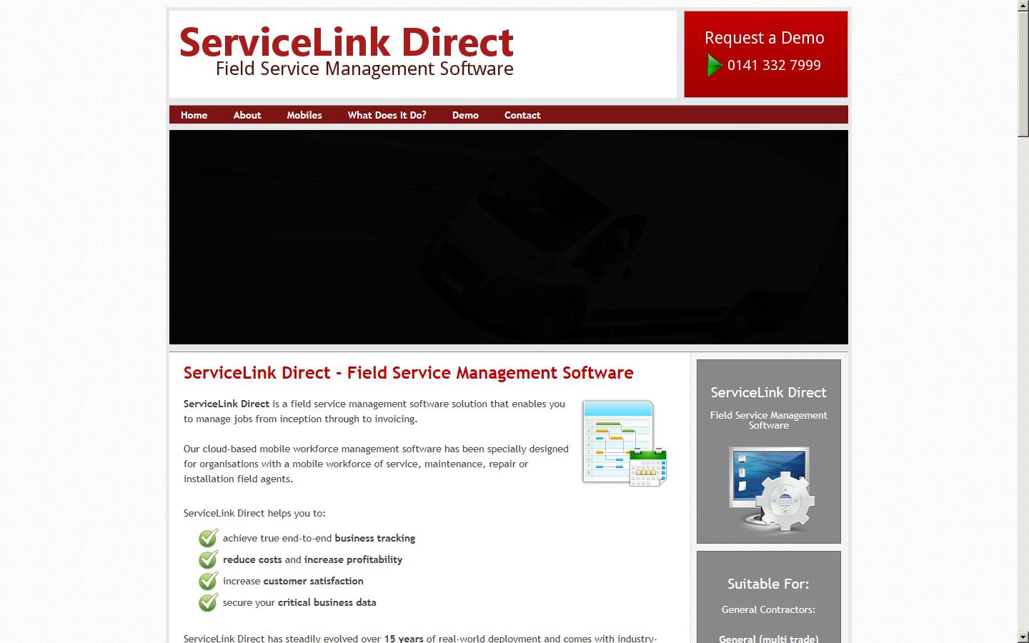 Service Link Direct Website