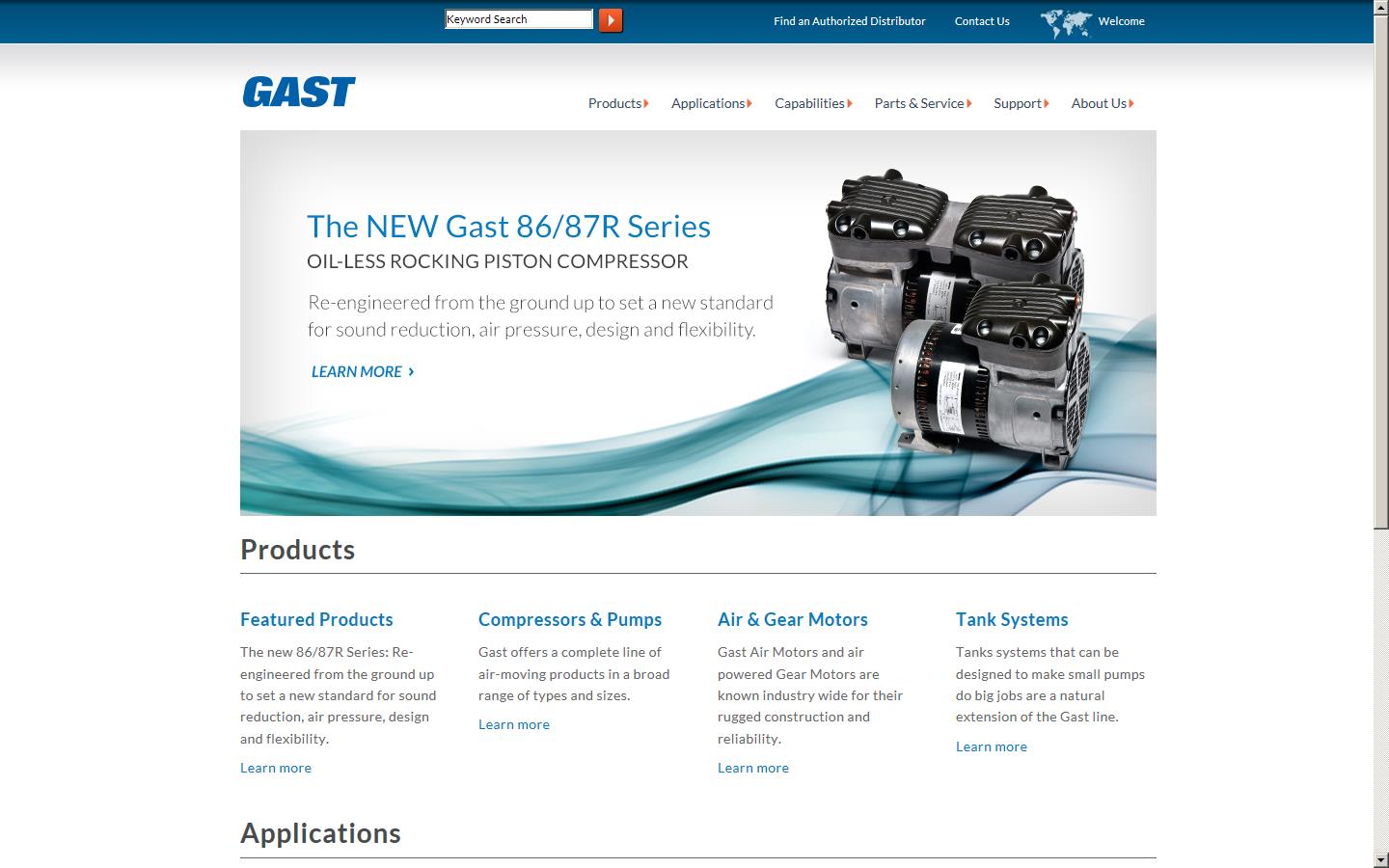 Gast Group Ltd Website