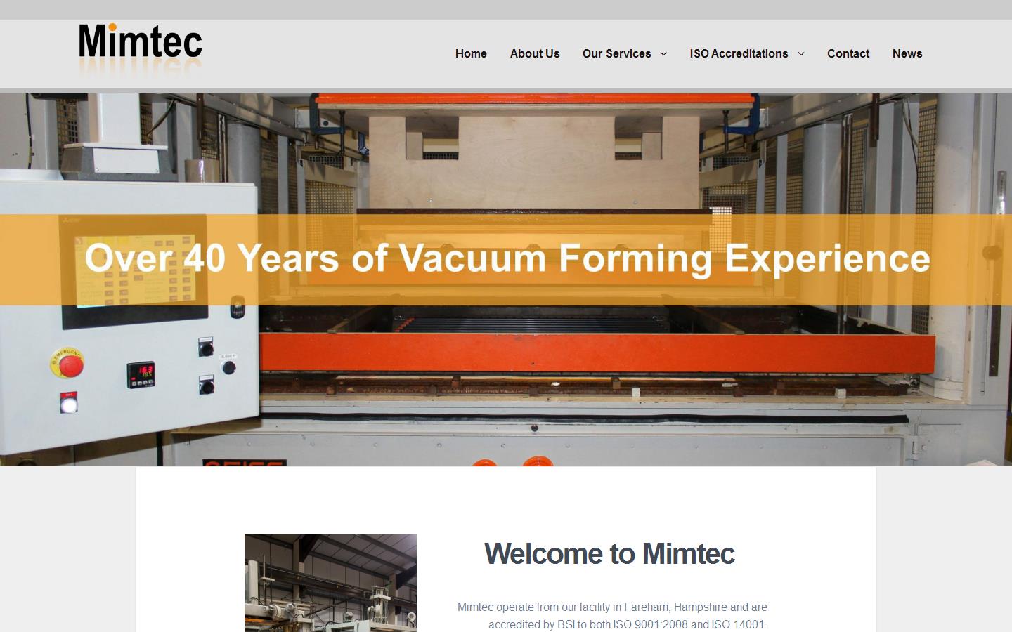 MiMtec Ltd Website