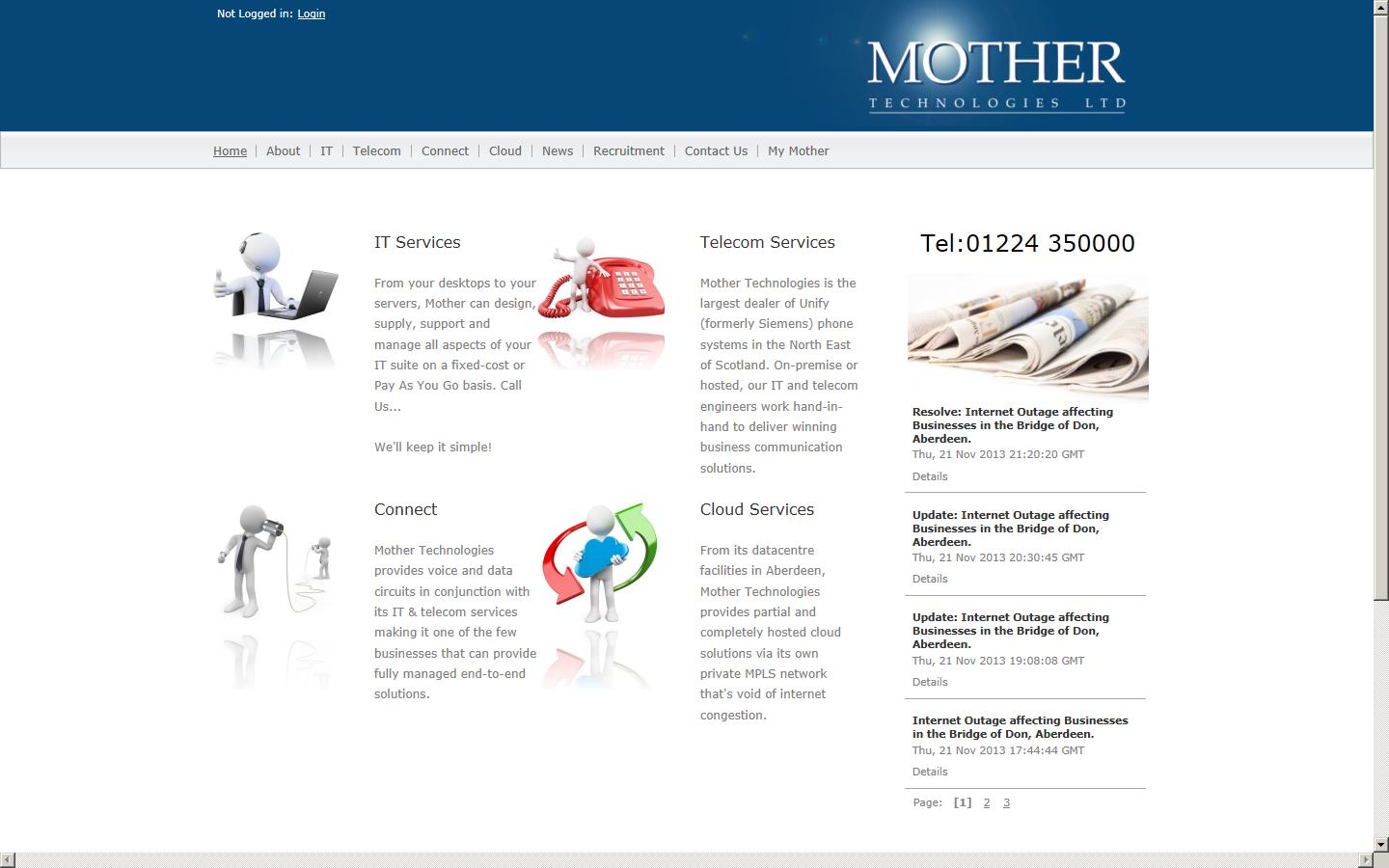 Mother Technologies Ltd Website