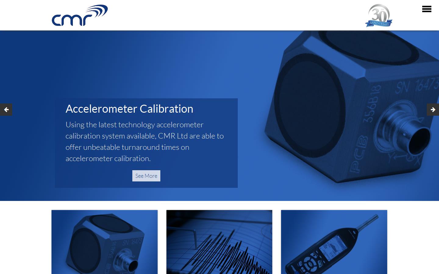 Calibration Maintenance & Repair Ltd Website