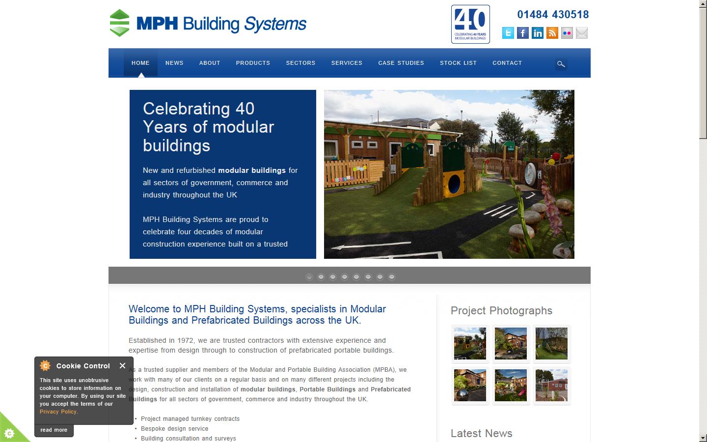 MPH Building Systems Ltd Website