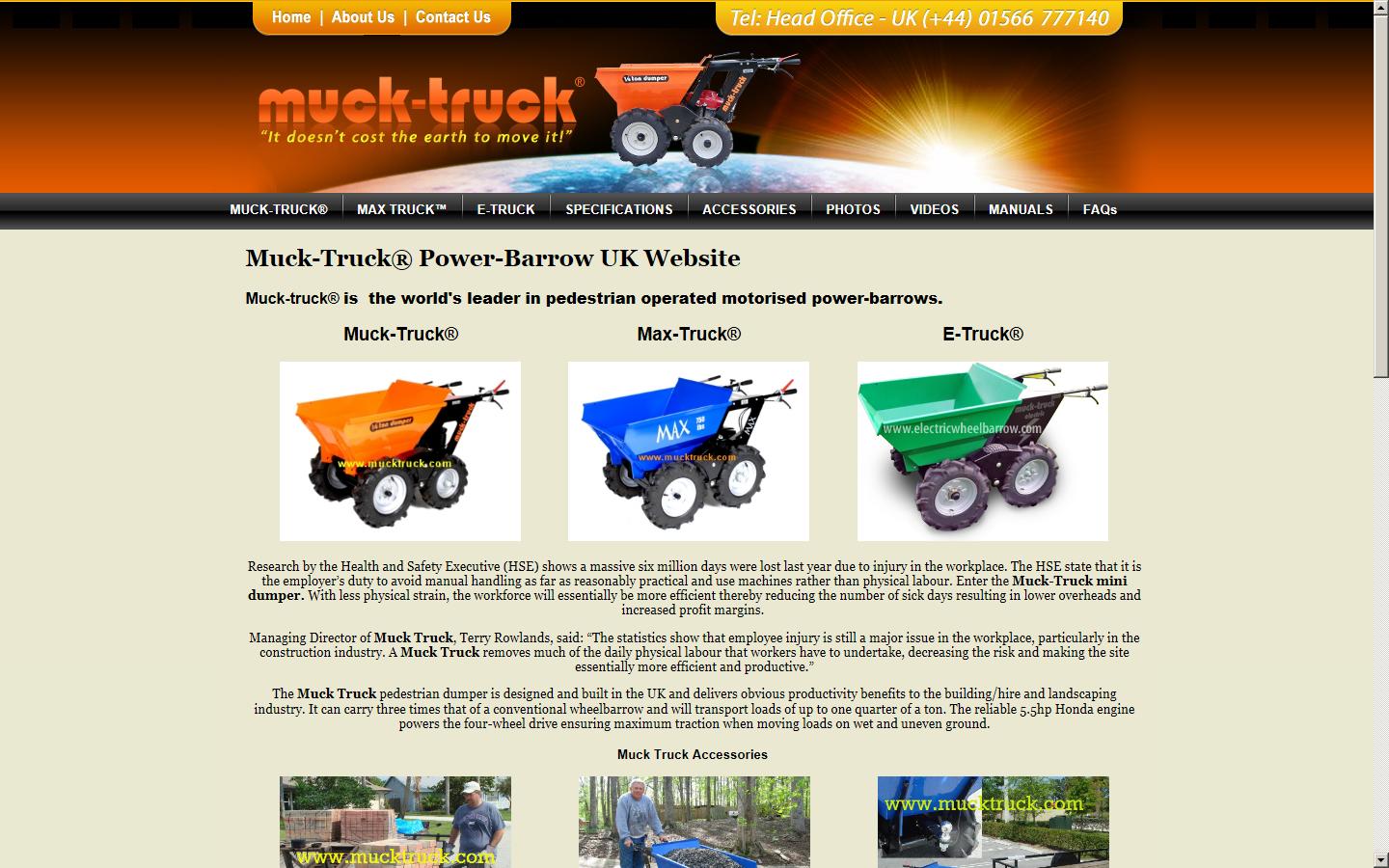 Muck Truck UK Ltd Website