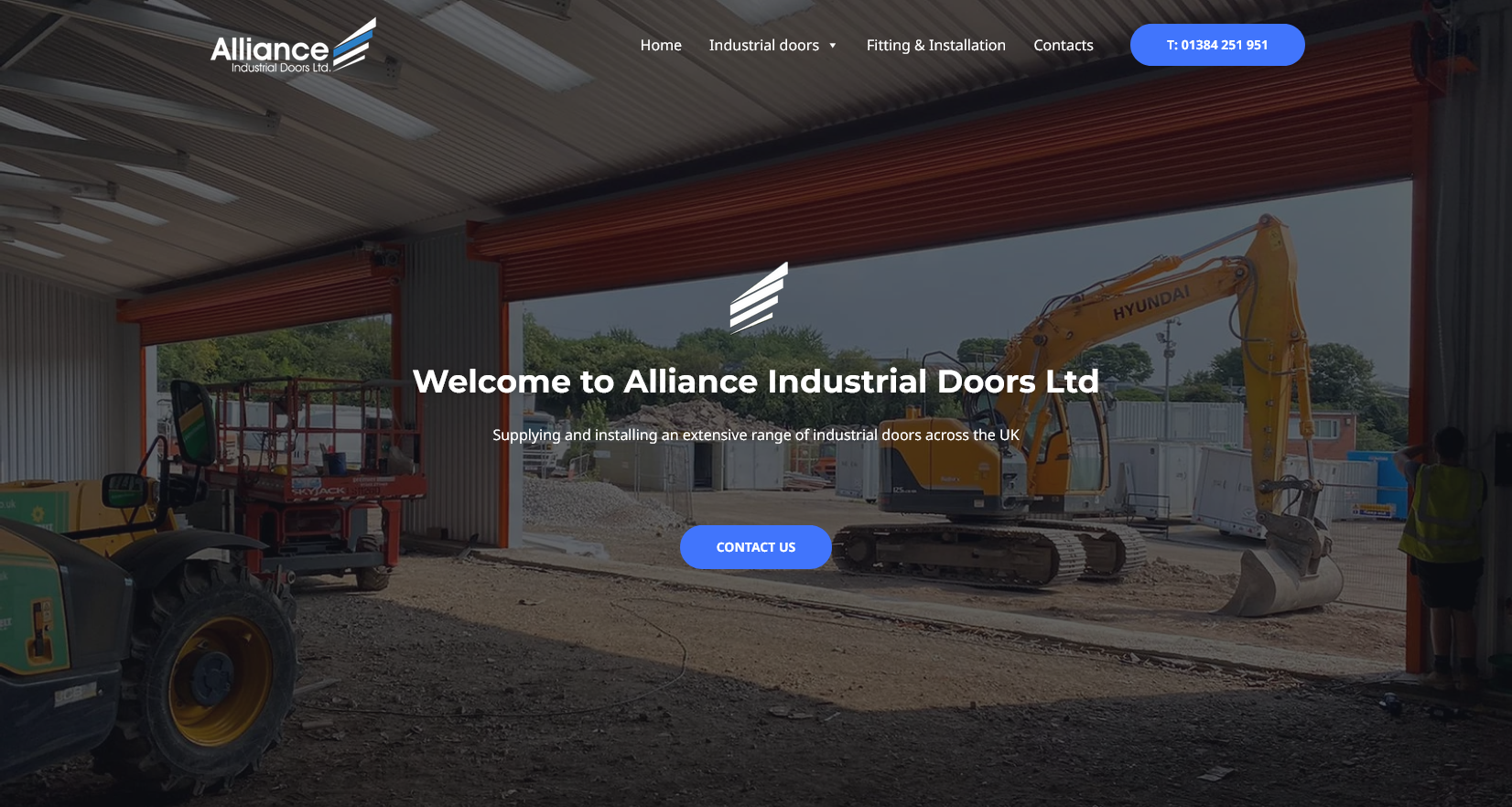 Alliance Industrial Doors Website