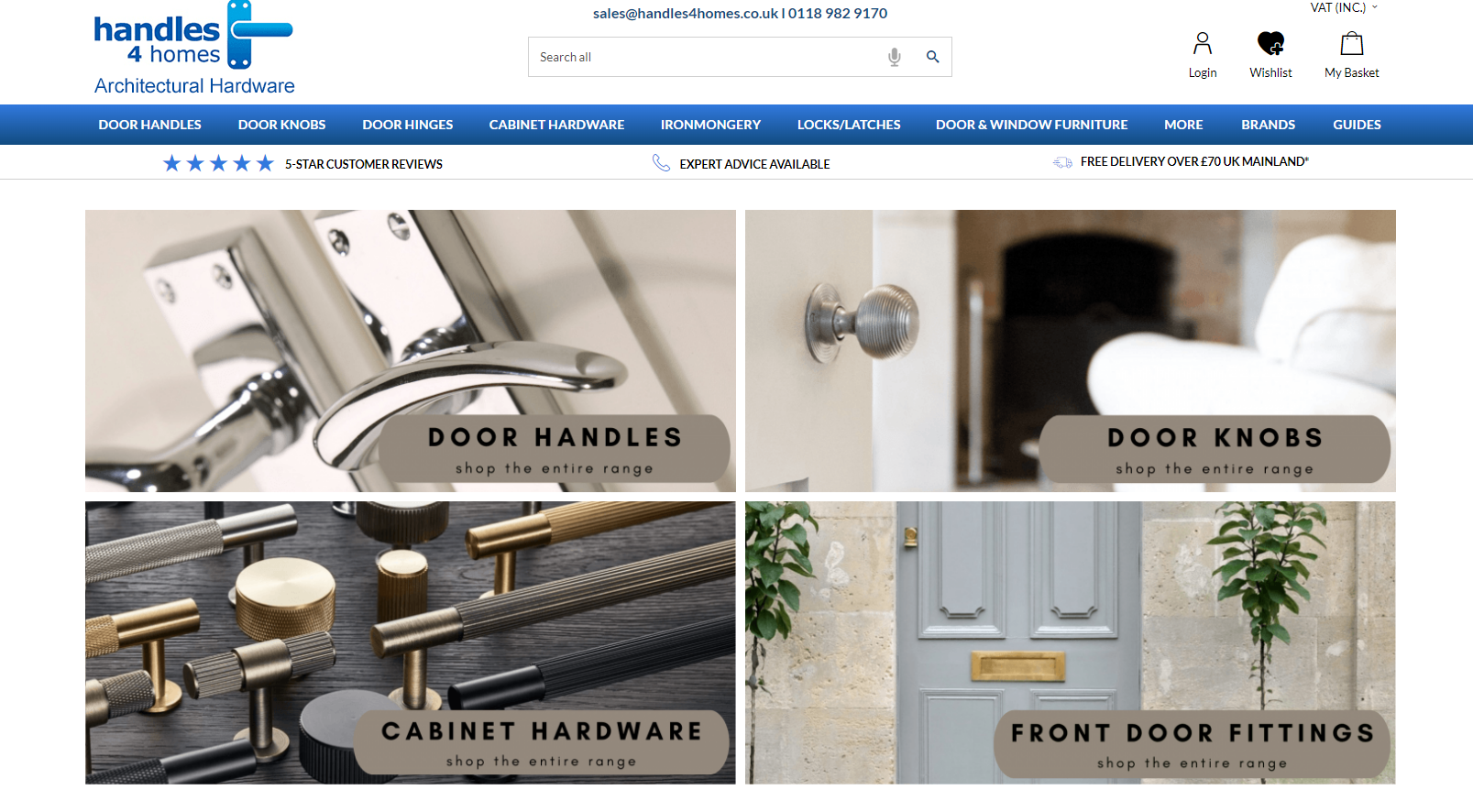 Handles4Homes Website