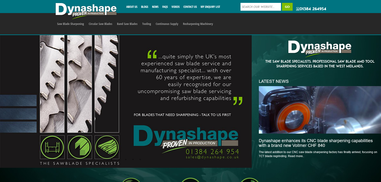 Dynashape Website