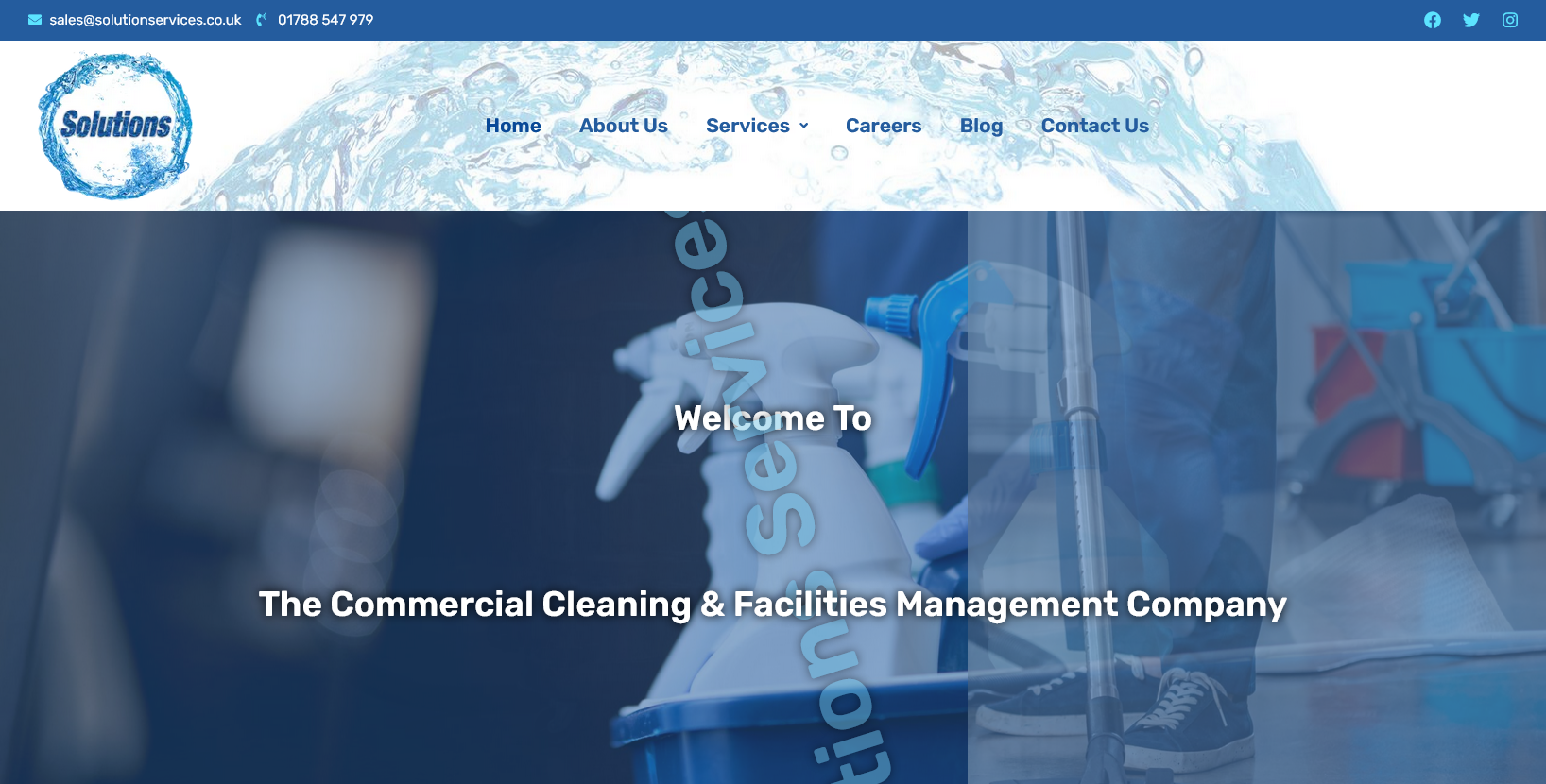 Solutions Services Ltd Website