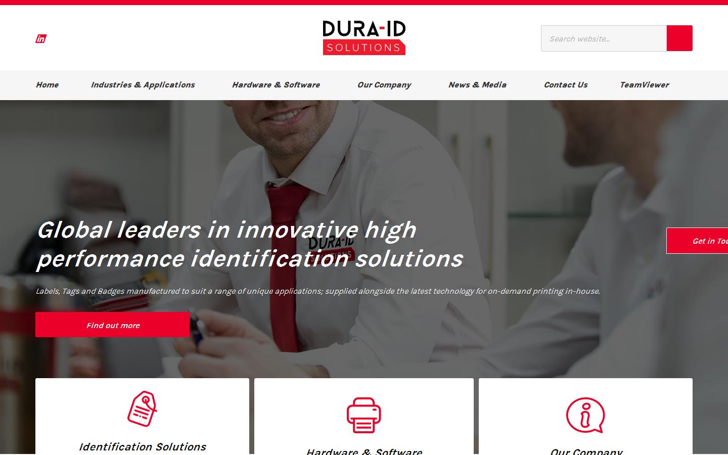 Dura ID Solutions Website