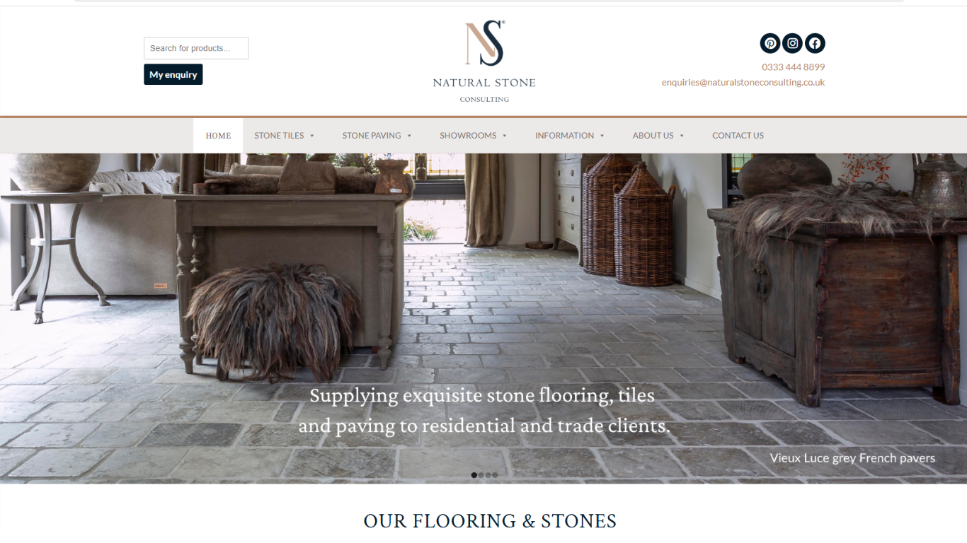 Natural Stone Consulting Website