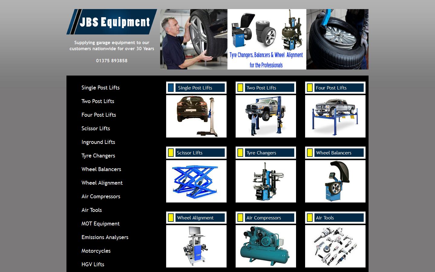 JBS Equipment Ltd Website