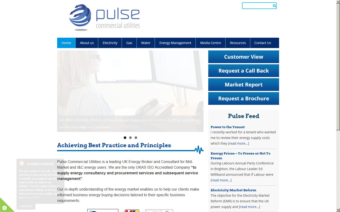 Pulse Commercial Utilities Ltd Website