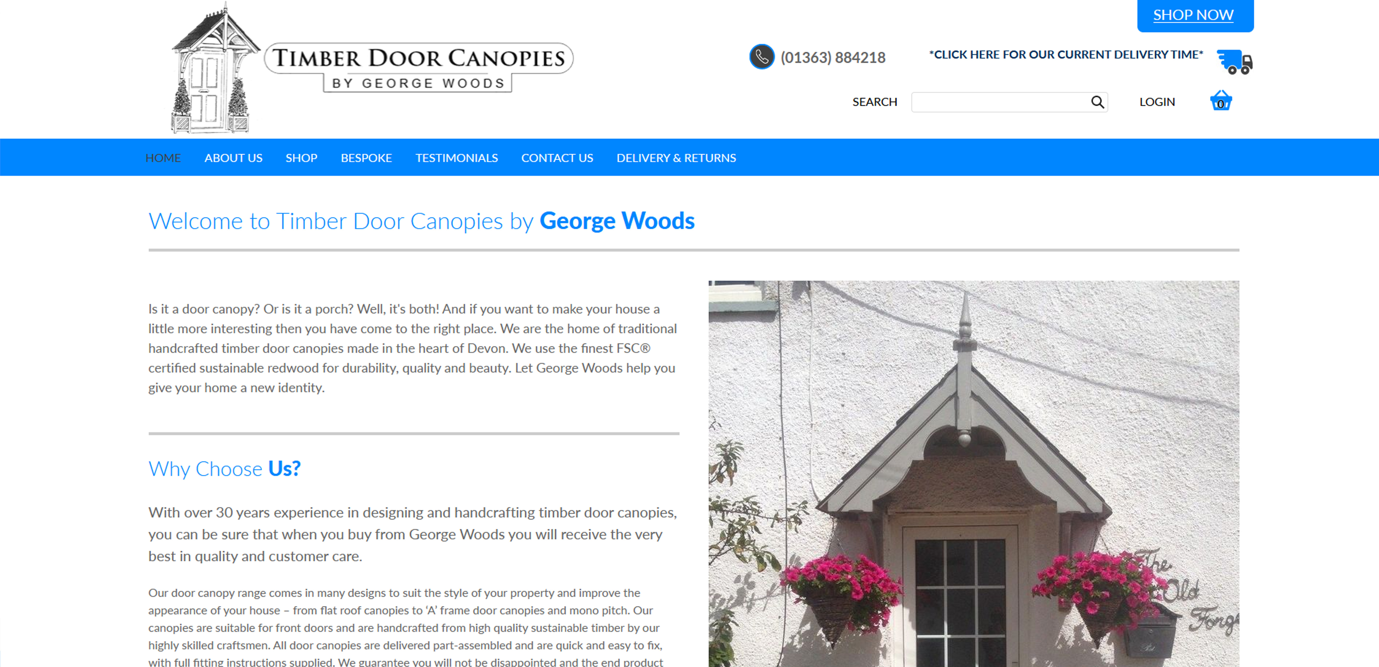 George Woods (SW) Ltd Website