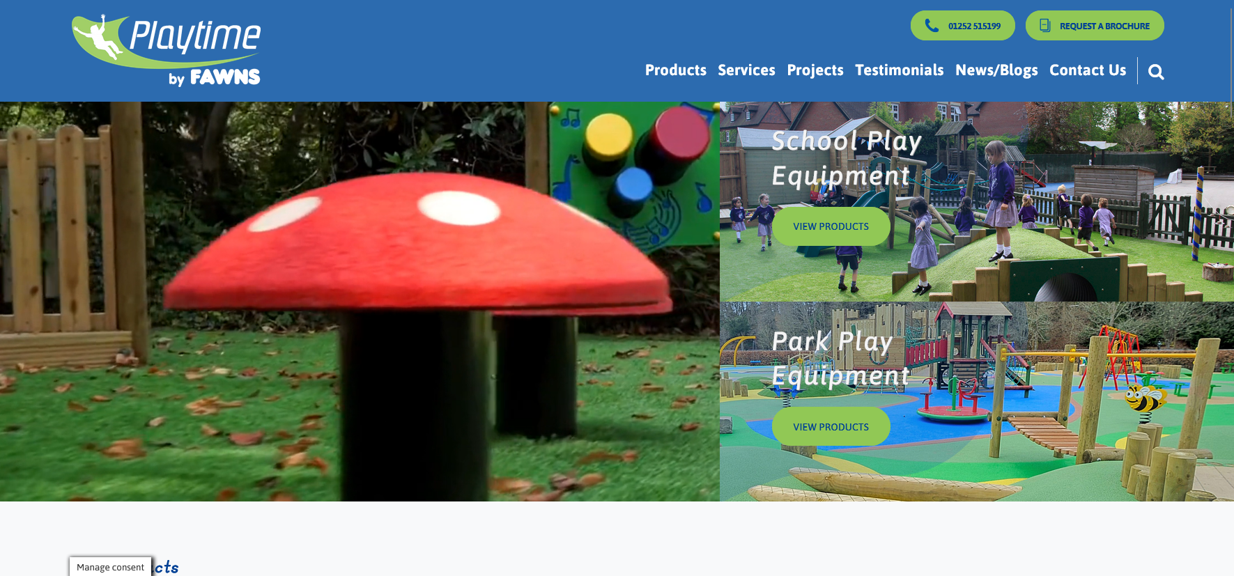 Fawns Recreational Services Ltd Website