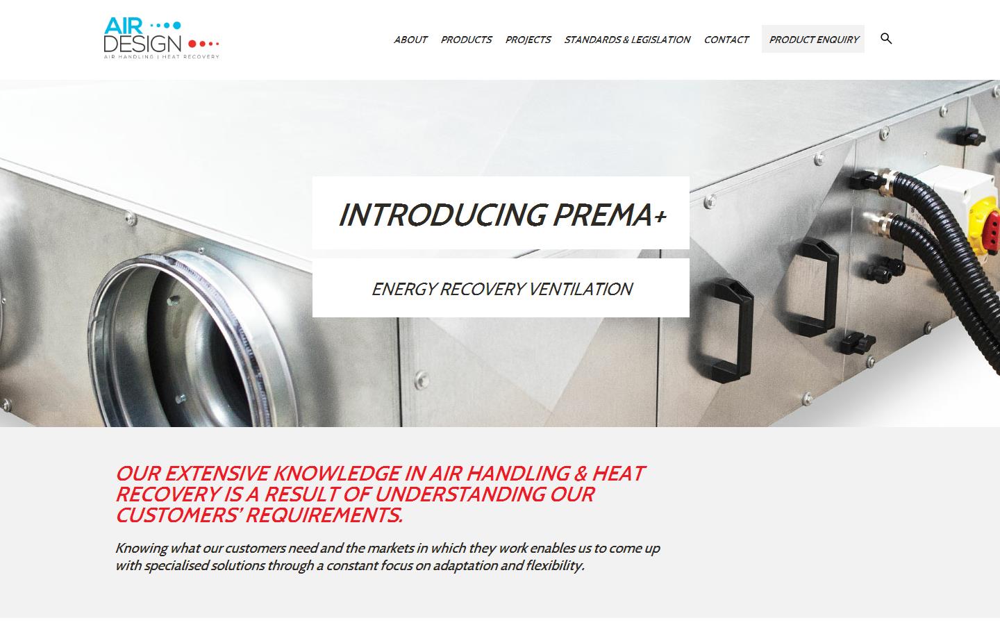 Air Design Ltd Website