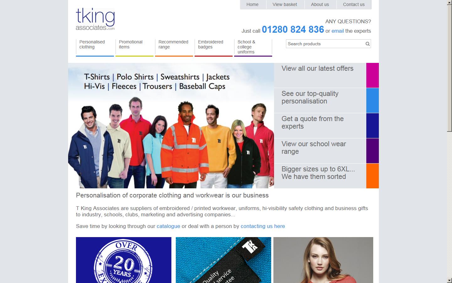 T King Associates Website