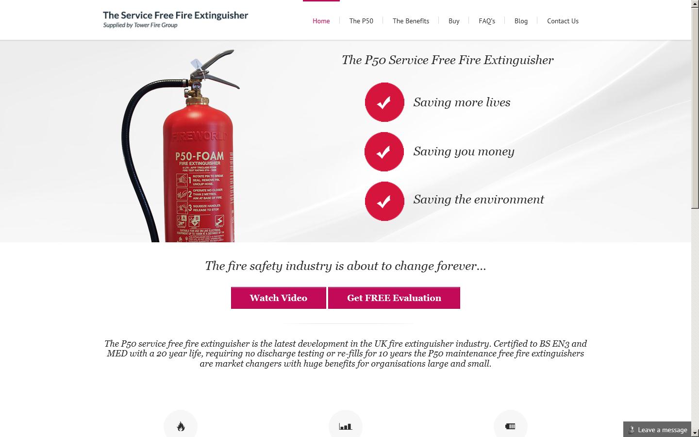 The Service Free Fire Extinguisher Website