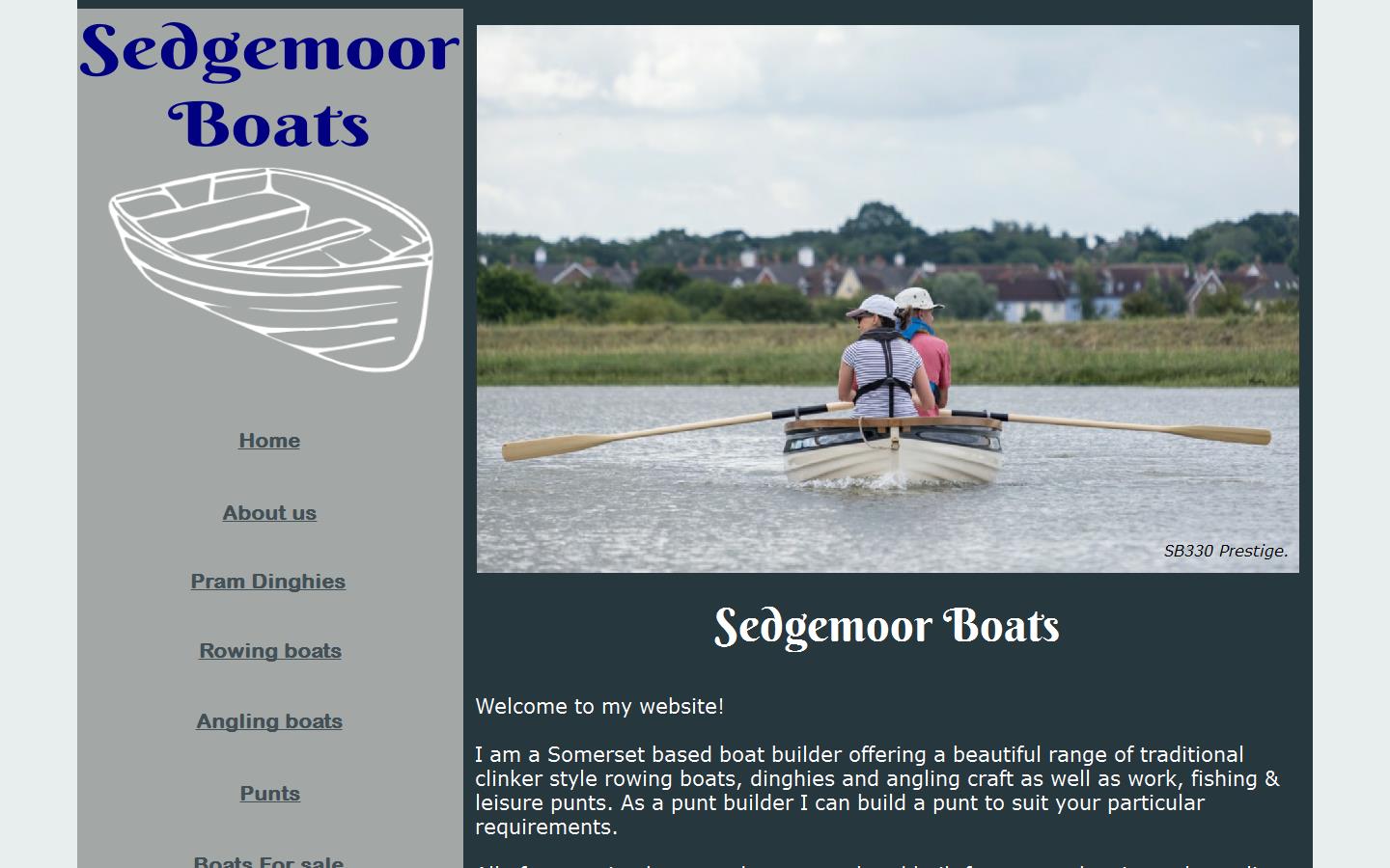 Sedgemoor Boats Website