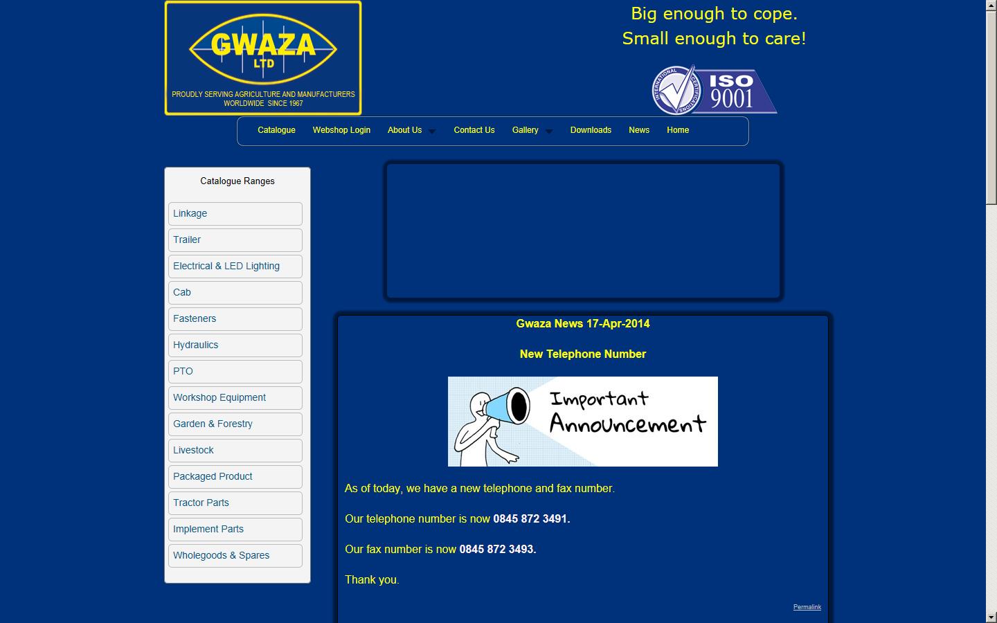 Gwaza Website