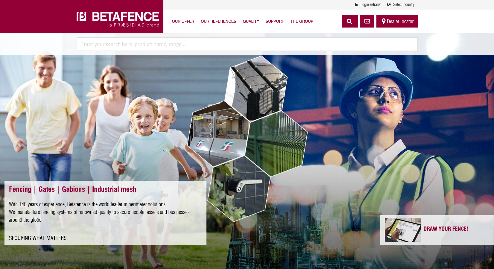 Betafence Website