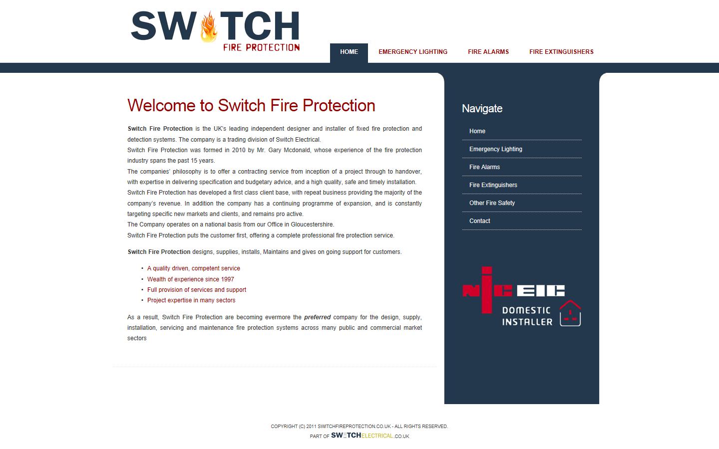 switch fire protection Website