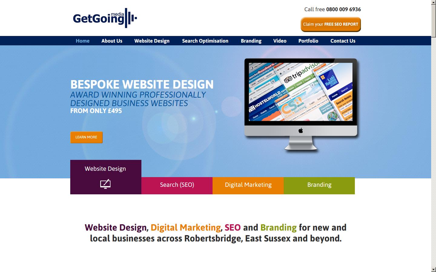 Get Going Media Website