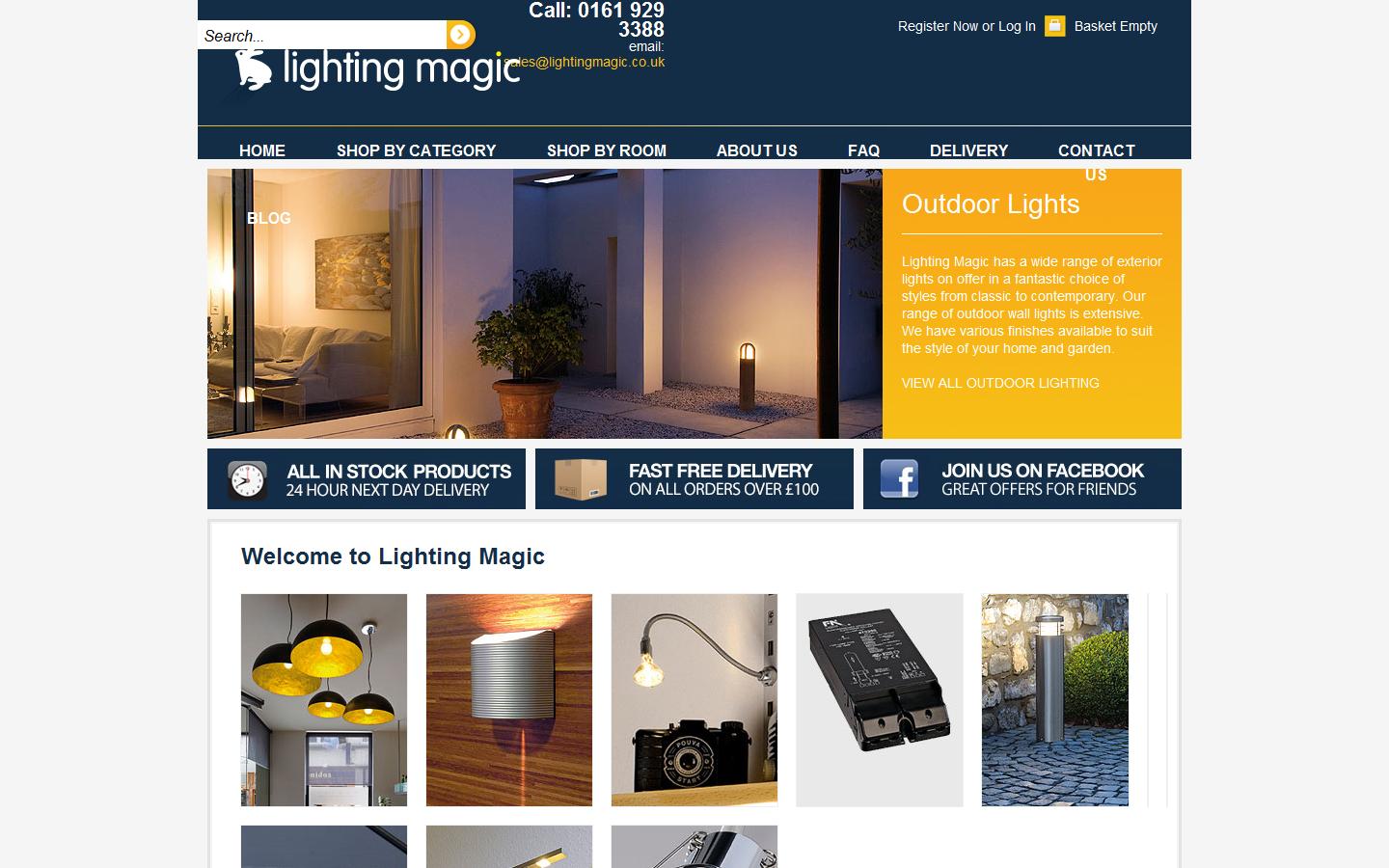 Lighting Magic Ltd Website