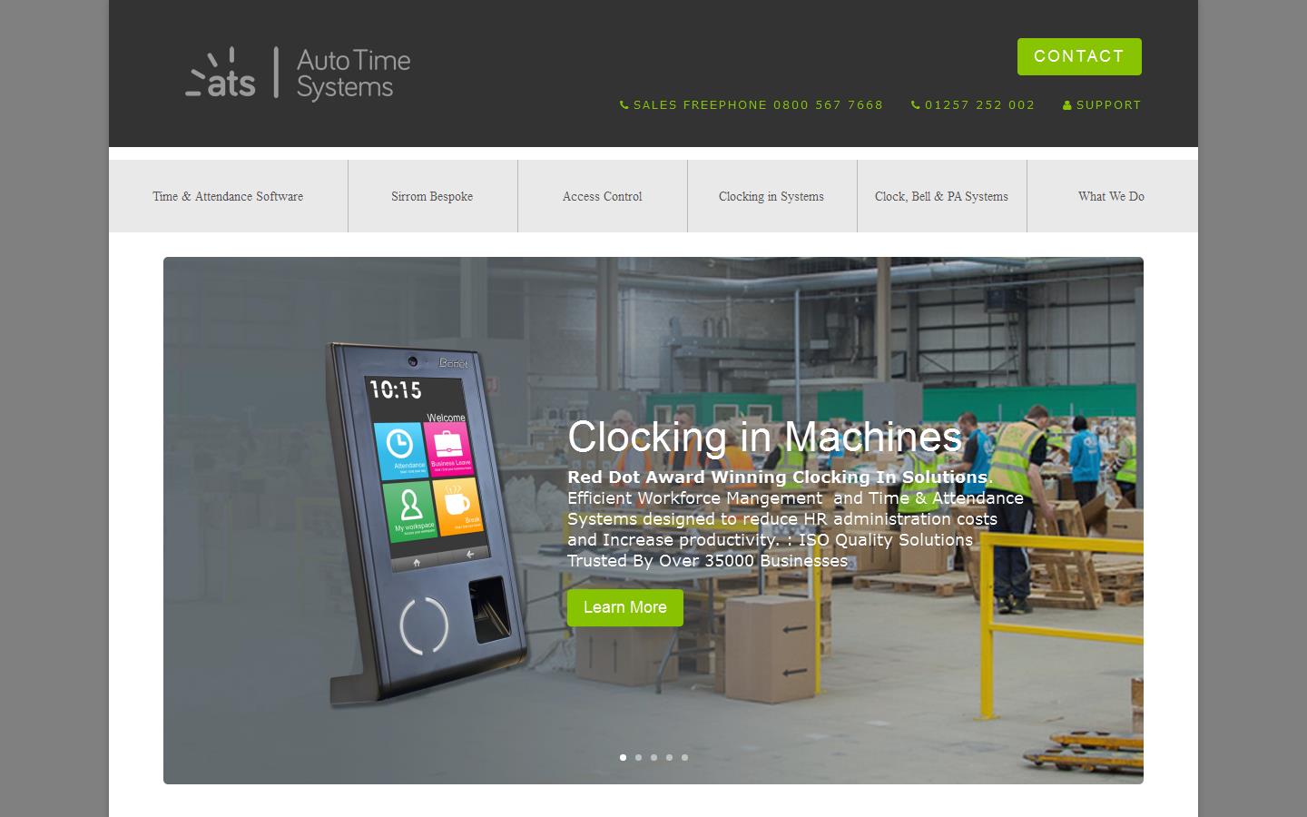 Auto Time Systems Website