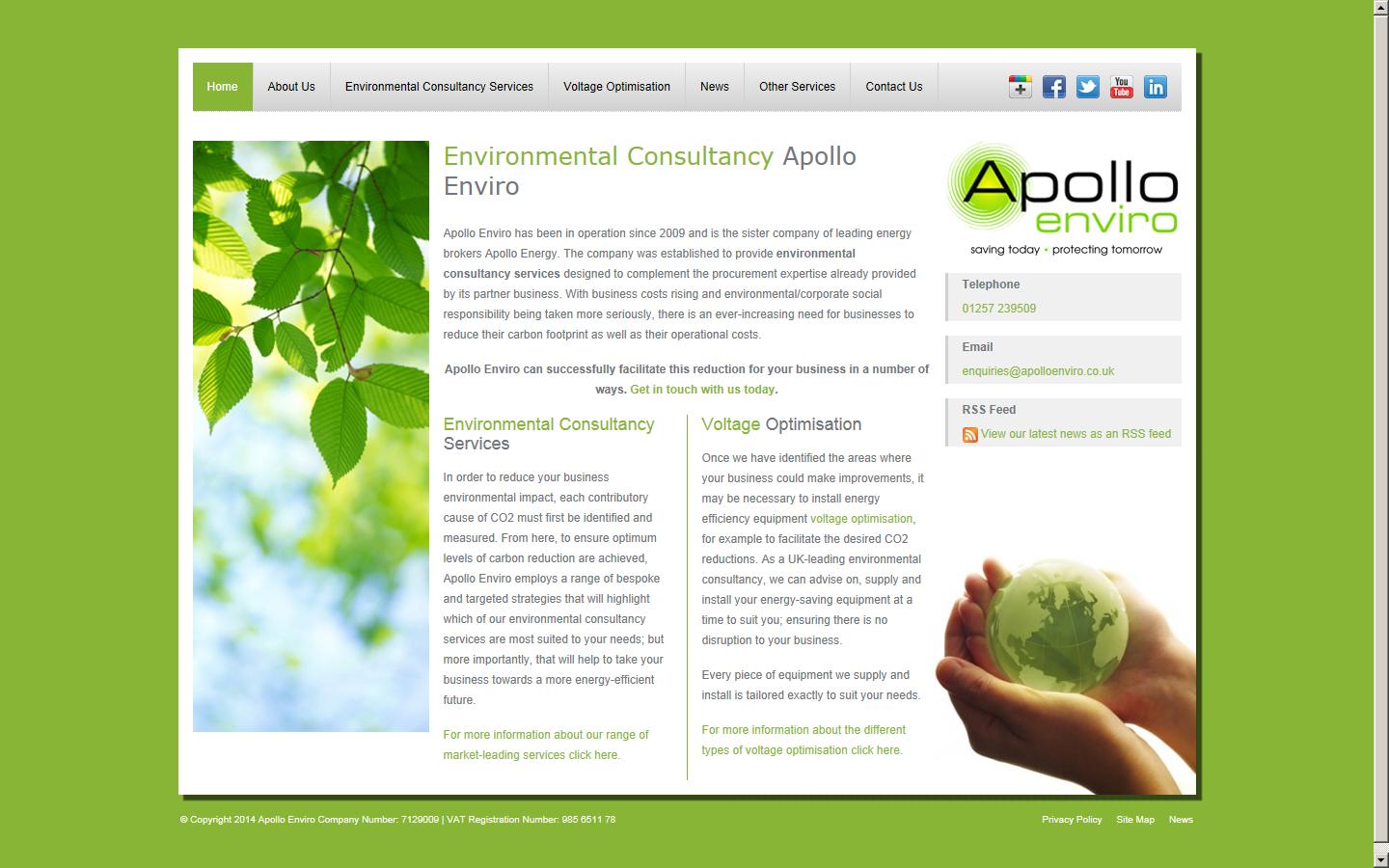 Apollo Enviro Website