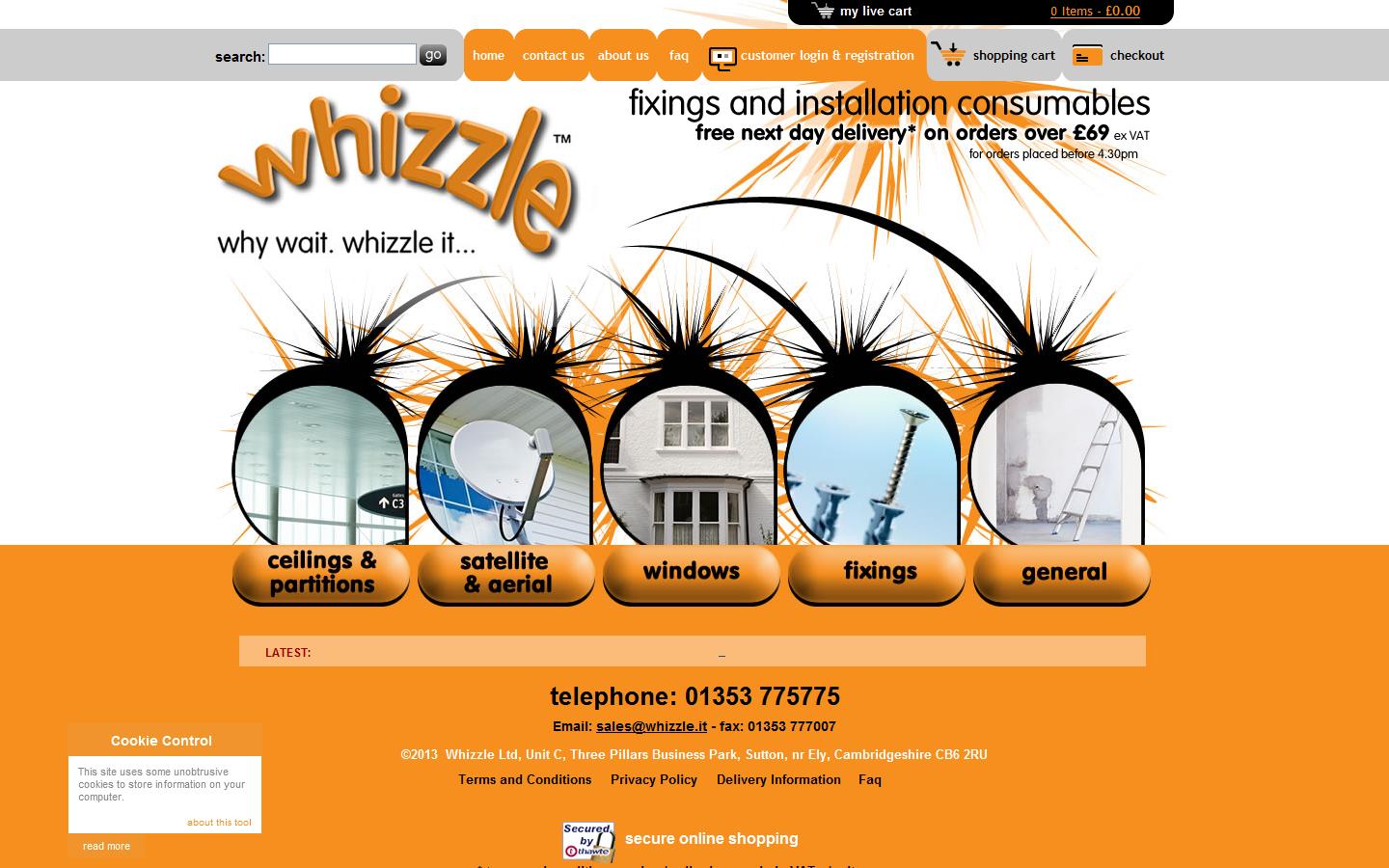 Whizzle Ltd Website