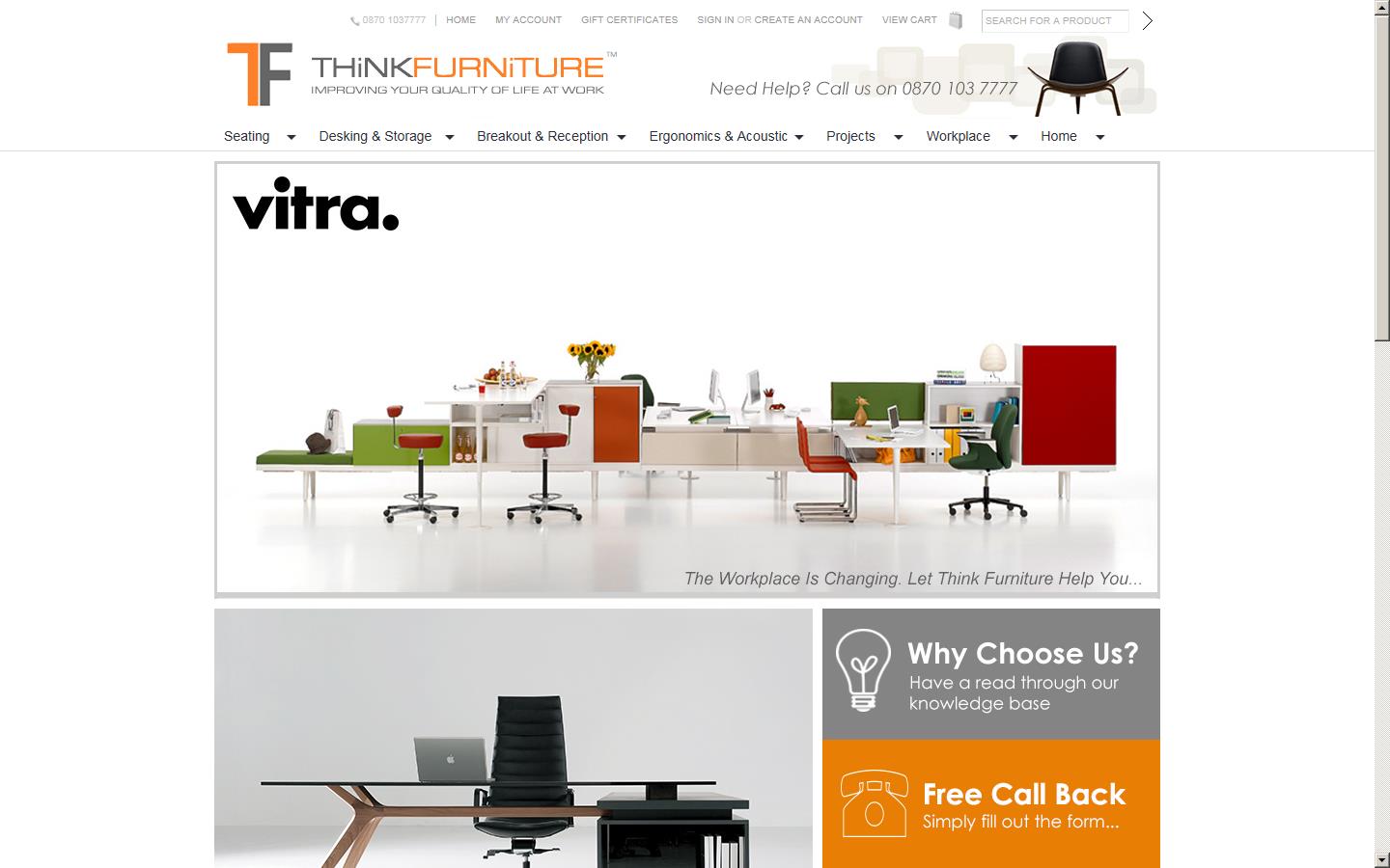 Think Furniture Website