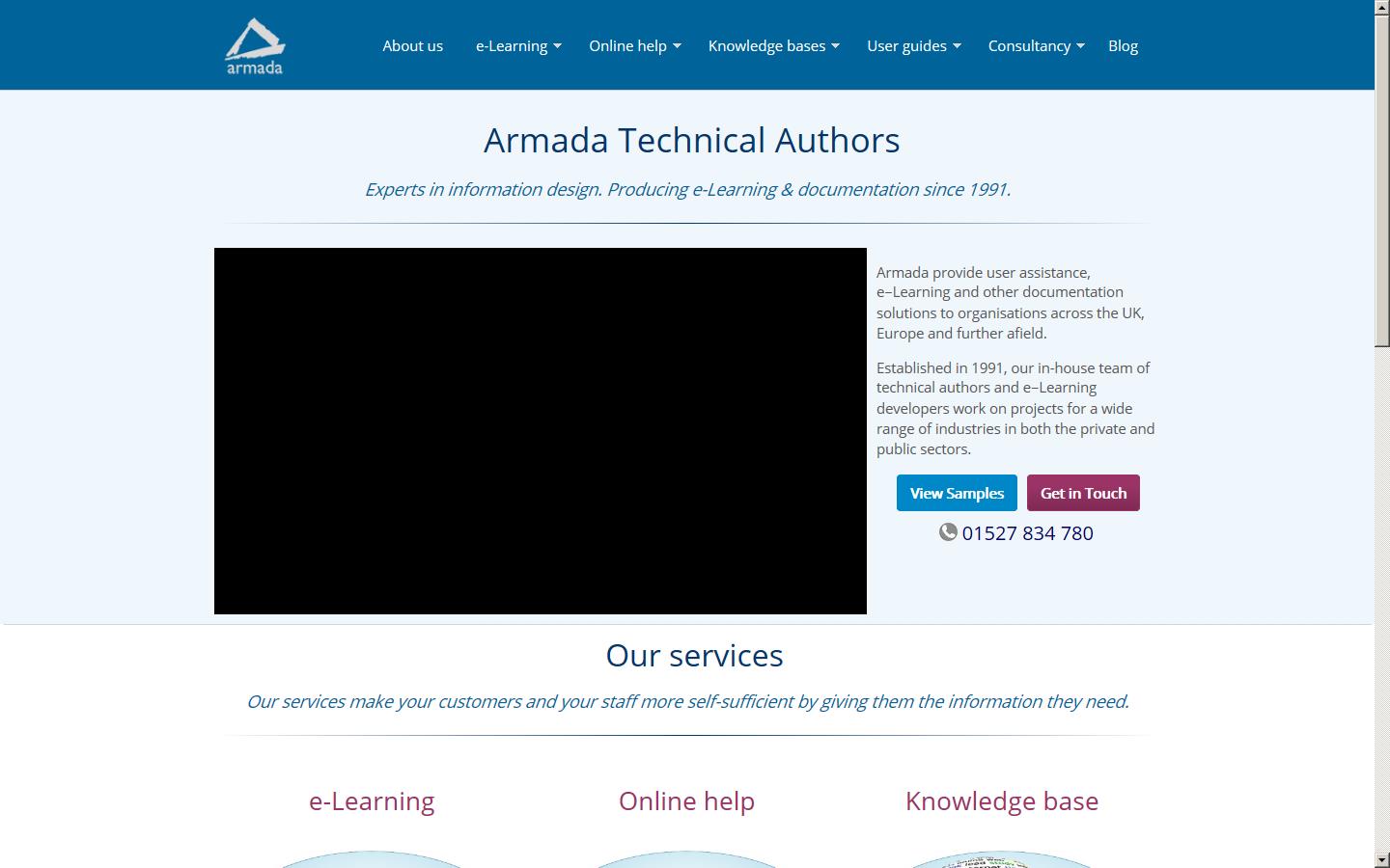 Armada Technical Authors Website