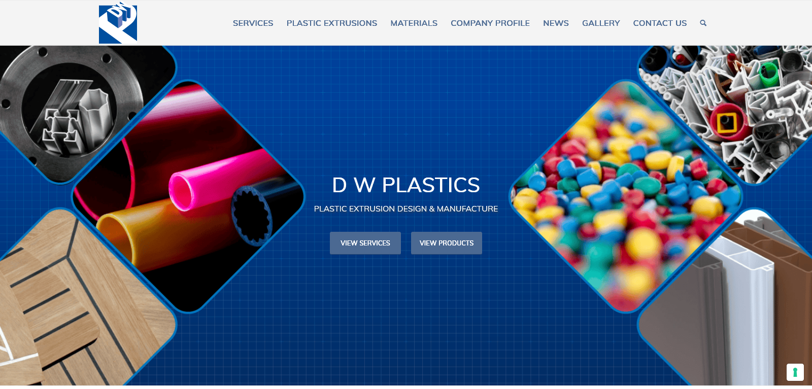 DW Plastics Ltd Website