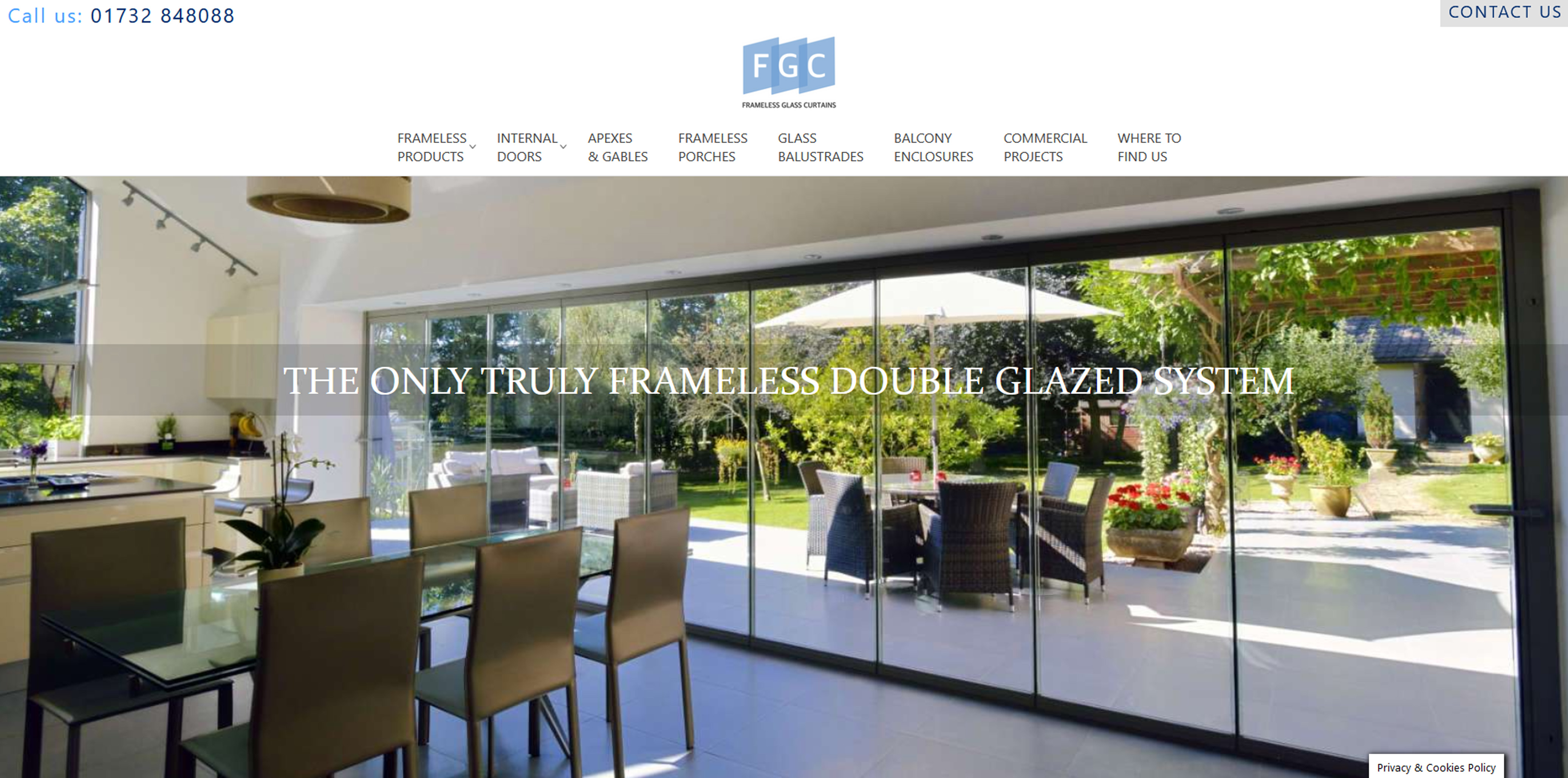 Frameless Glass Curtains Ltd Website