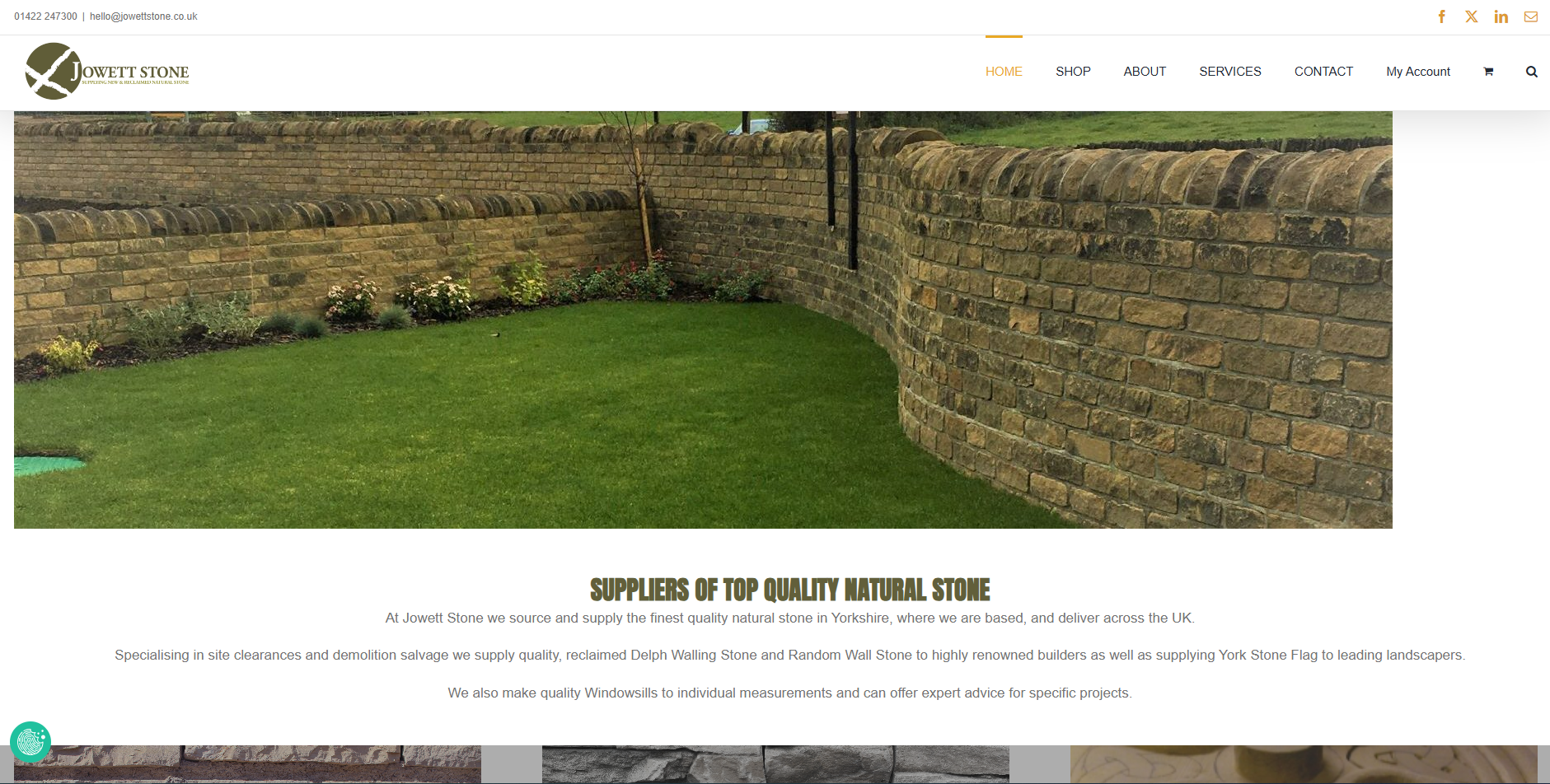 Jowett Stone Ltd Website