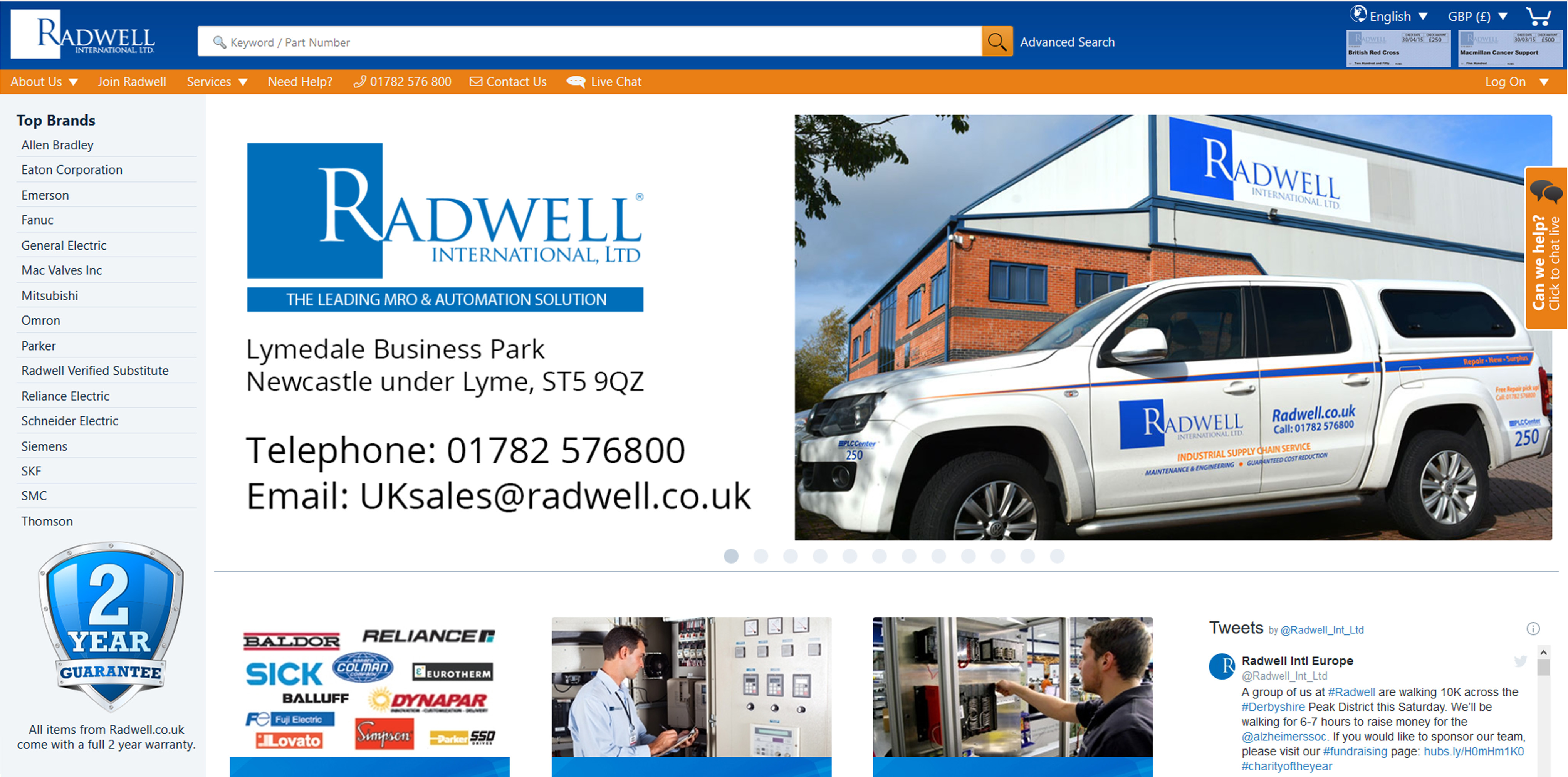 Radwell International Website