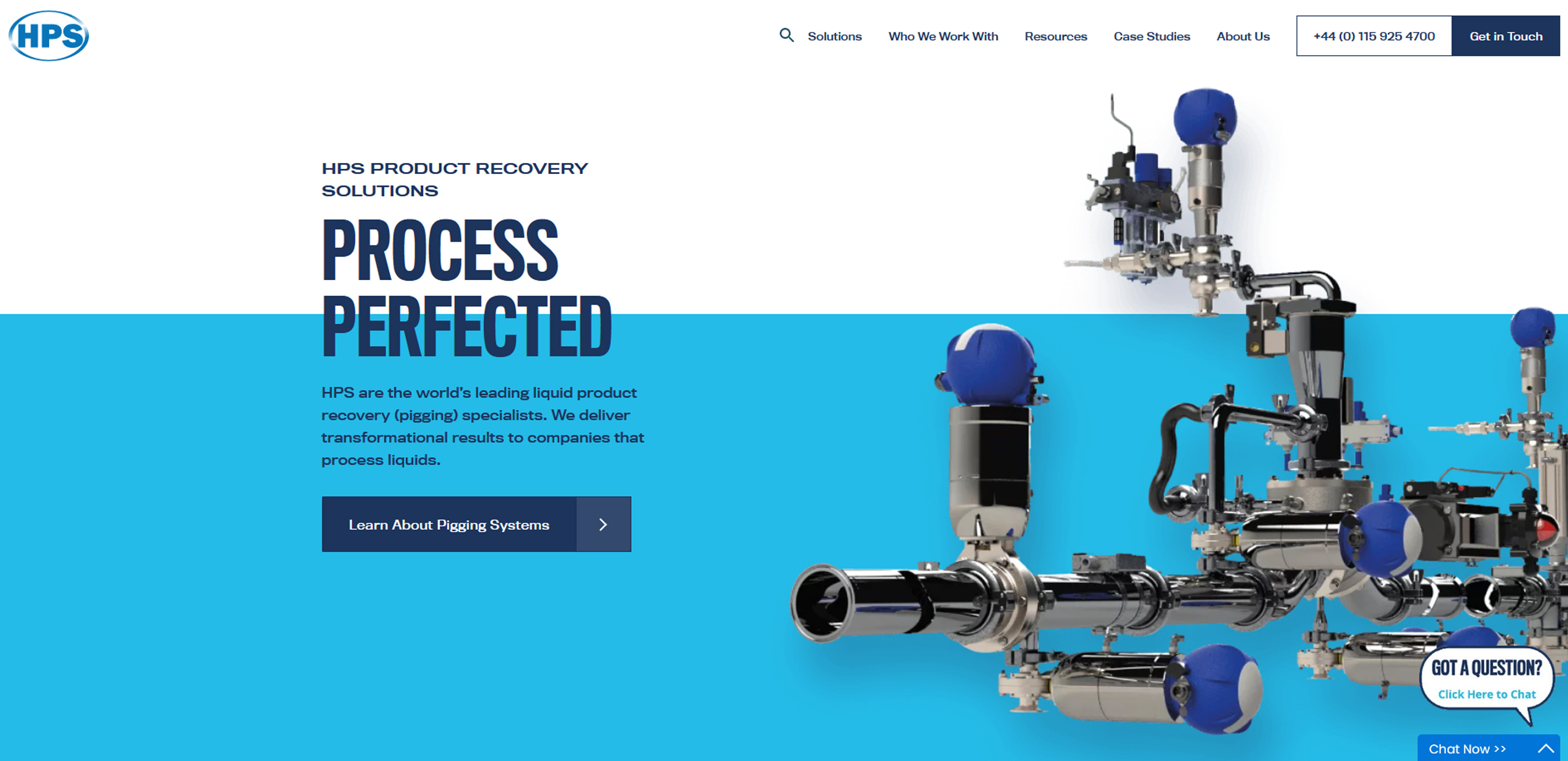 HPS Product Recovery Solutions Website