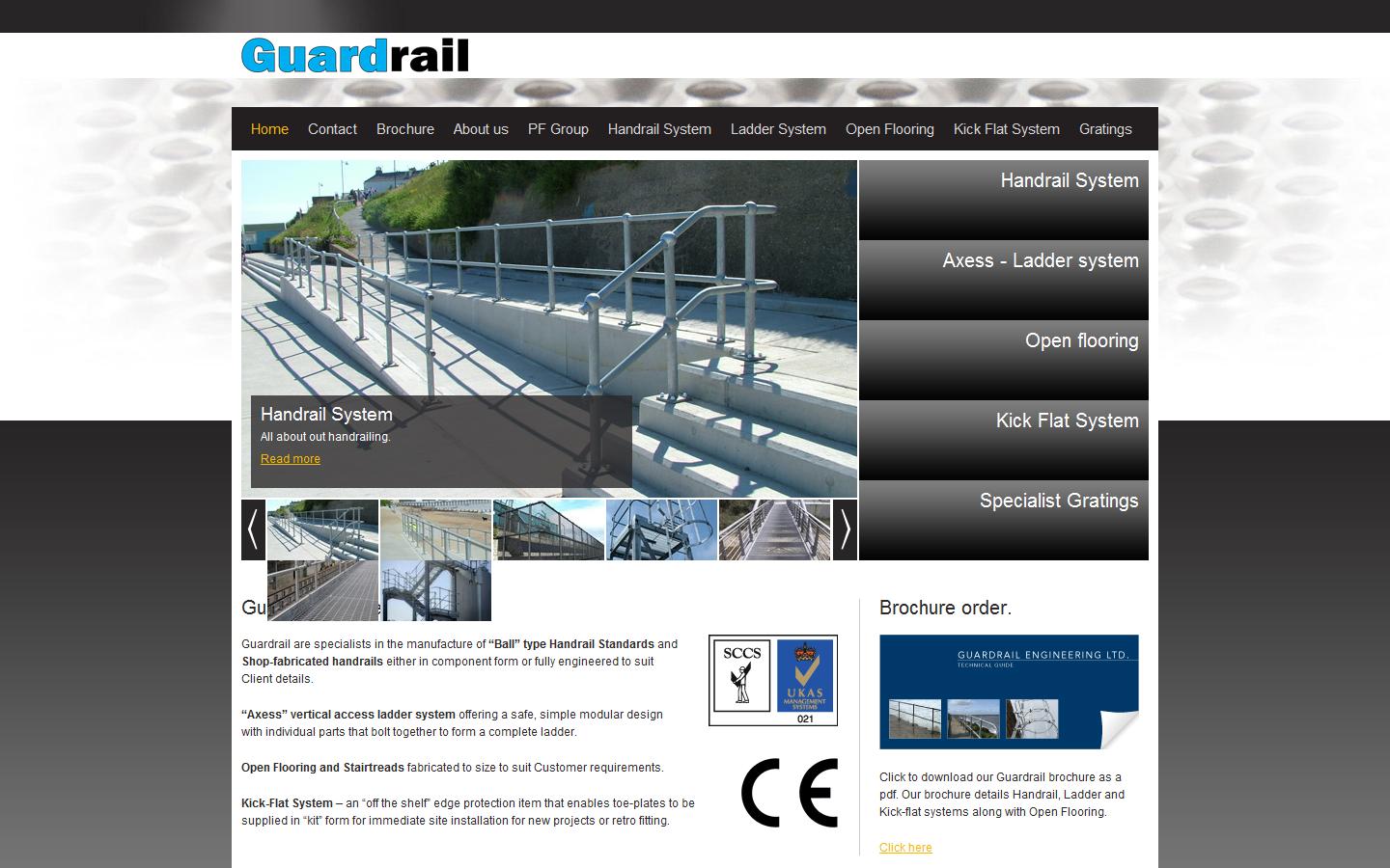 Guardrail Engineering Ltd Website