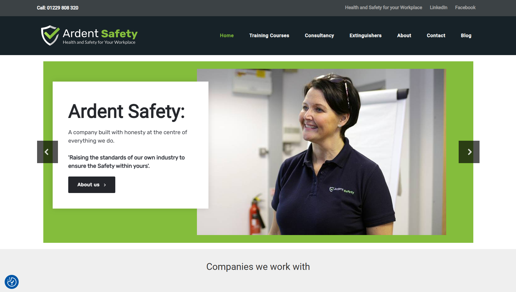 Ardent Safety Website